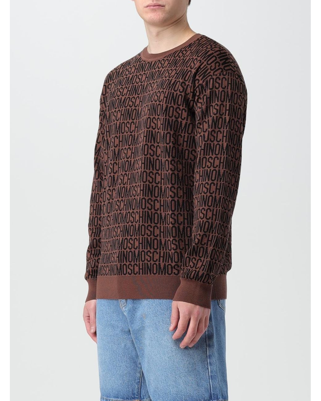 Moschino Couture Brown Jumper for men