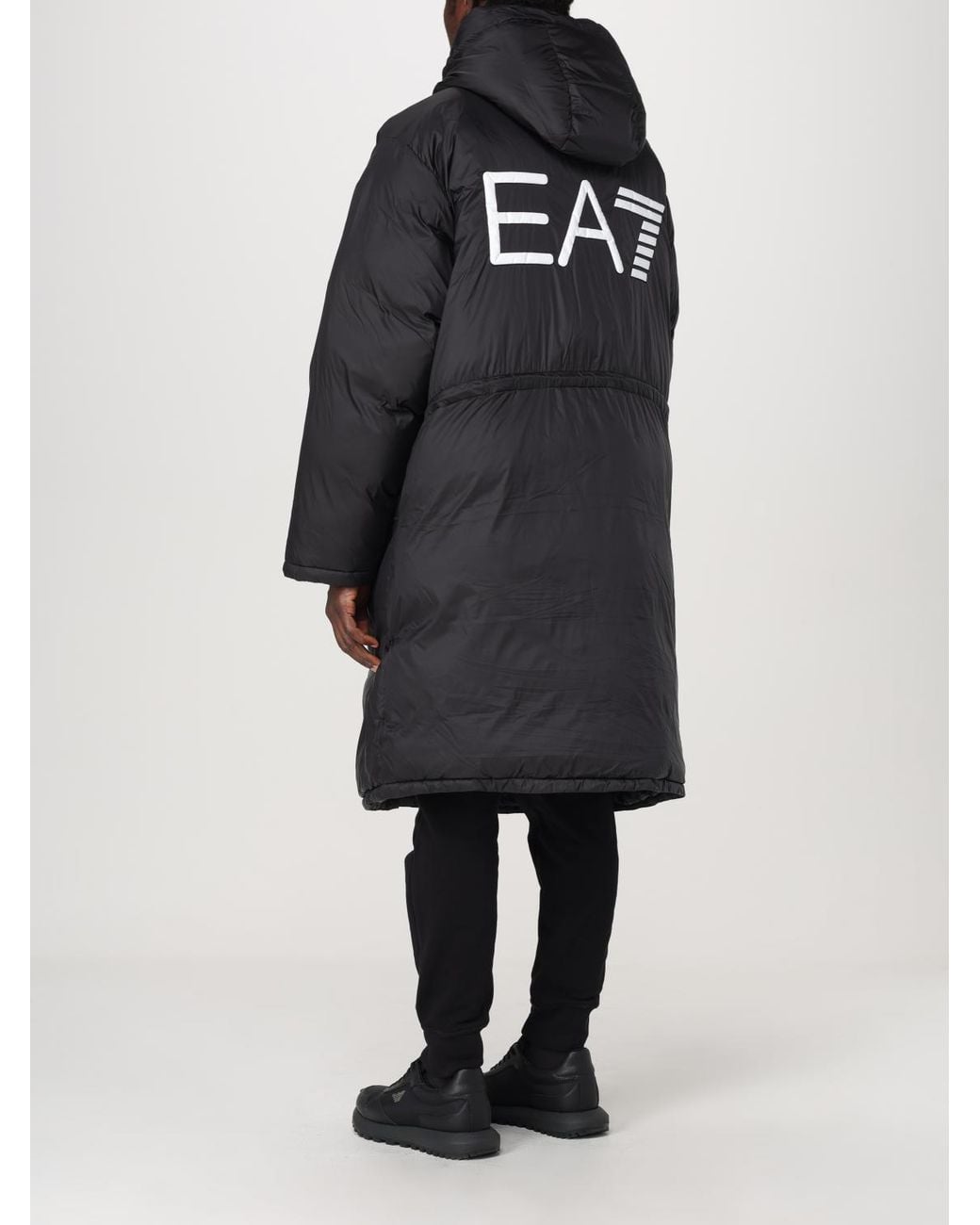 EA7 Black Jacket for men