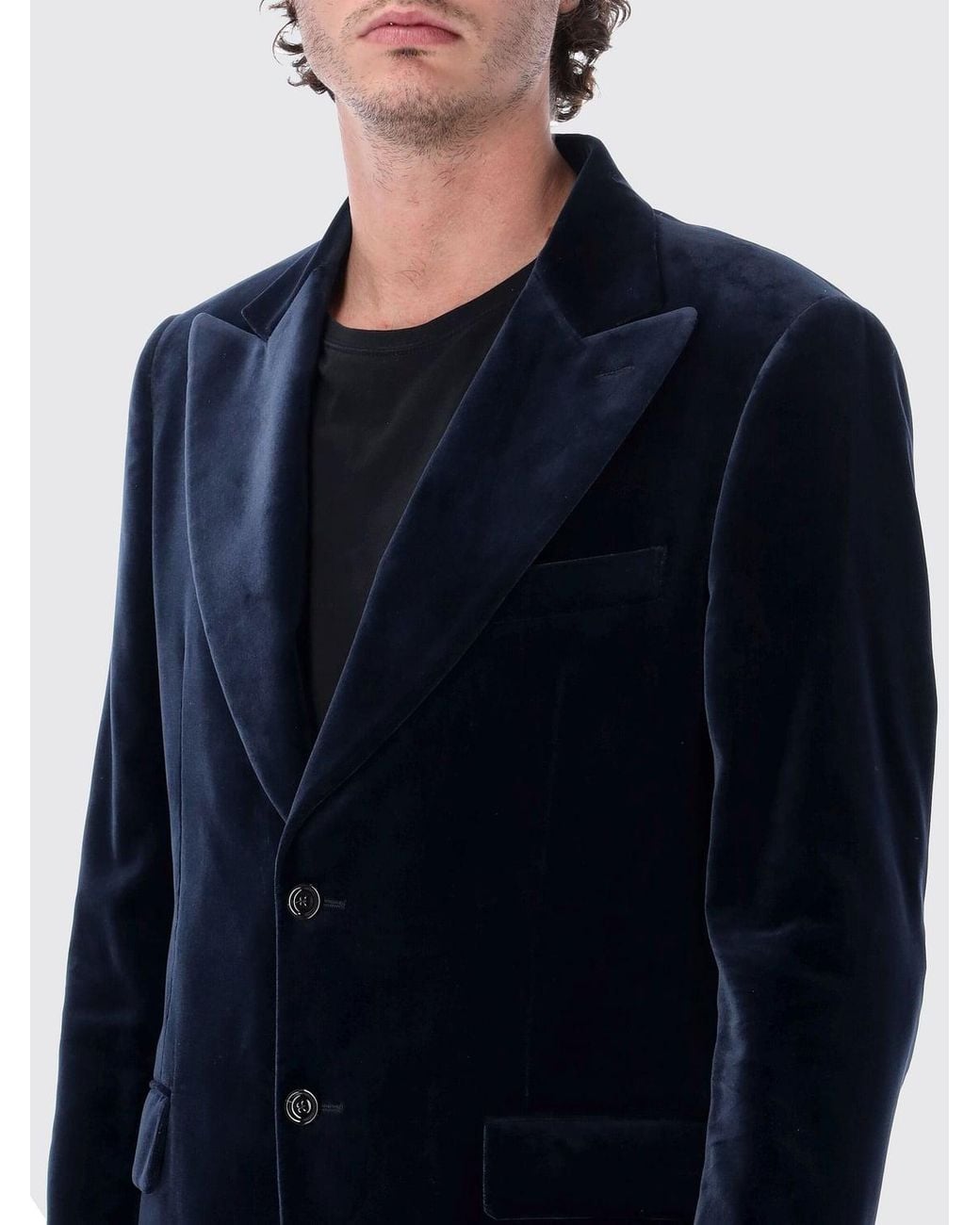 Lardini Blue Jacket for men