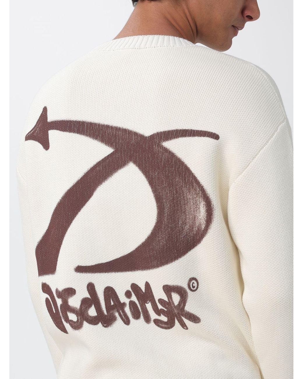 Pull Homme DISCLAIMER pour homme en coloris White
