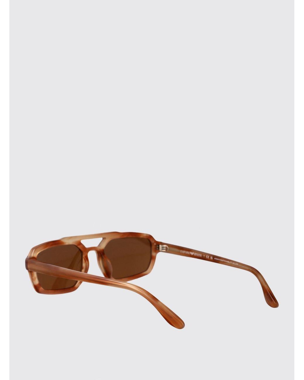 Emporio Armani Brown 0Ea4240U Acetate Sunglasses for men