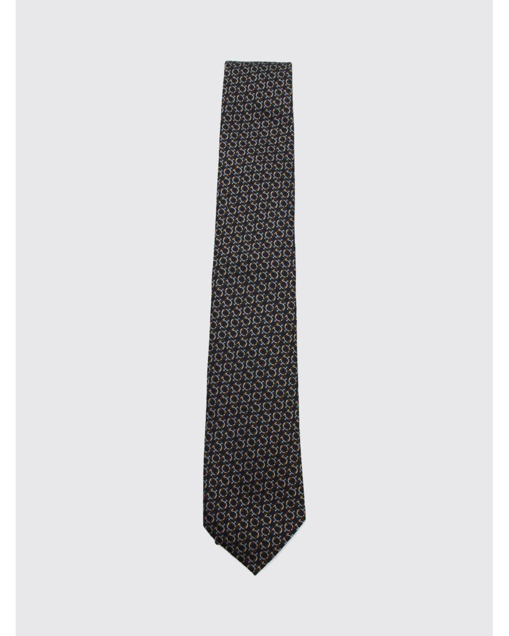 Corbata Hombre Ferragamo de hombre de color White