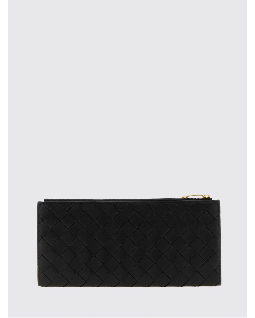 Bottega Veneta Black Andiamo Intrecciato Nappa Continental Wallet