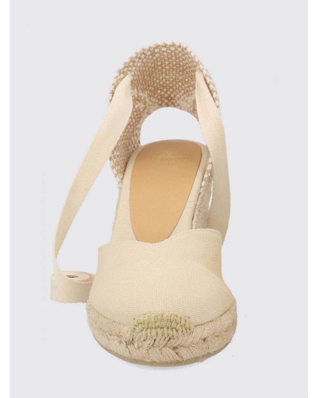 Castaner Natural Chiara High Wedge Espadrilles