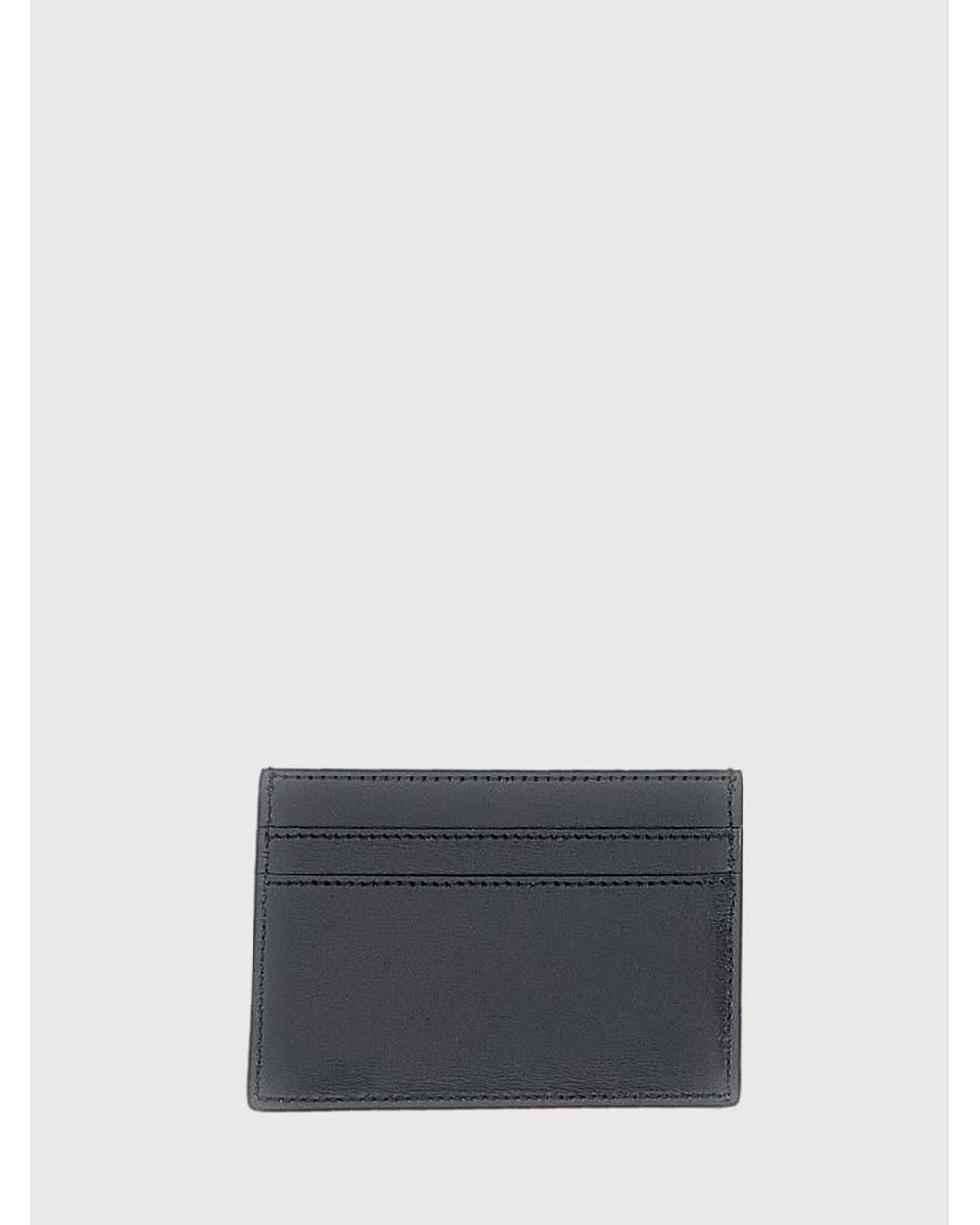 Portacarte Di Credito Squared Ff di Fendi in Gray da Uomo