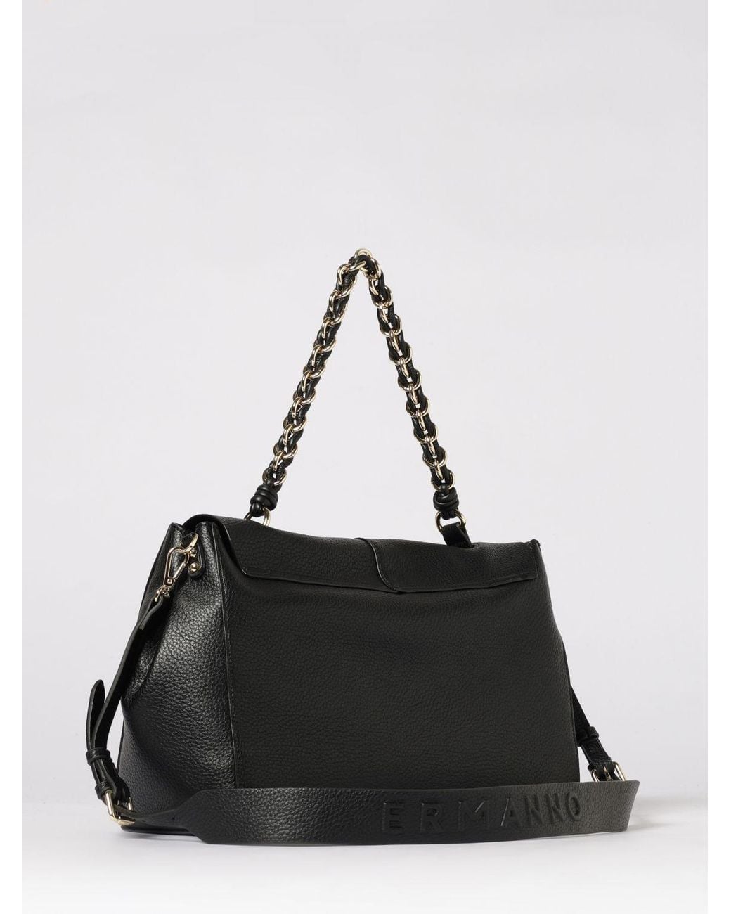 Ermanno Scervino Black Shoulder Bag