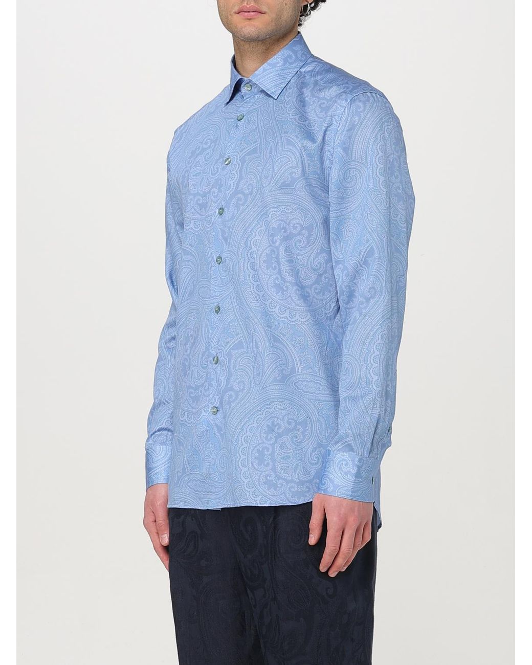 Etro Blue Shirt for men