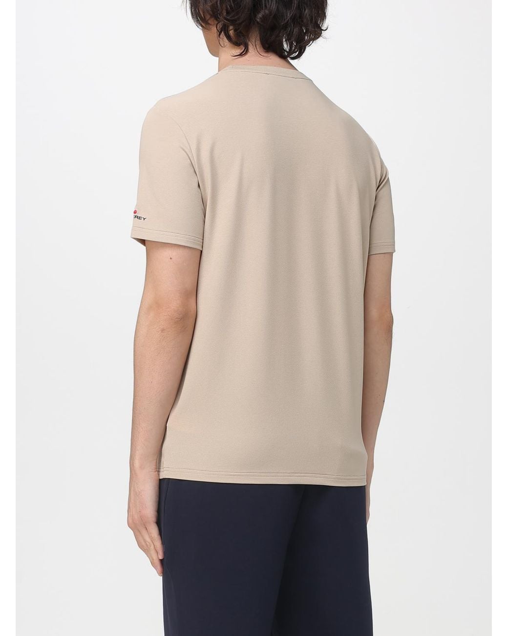 Peuterey Natural Cotton Blend Basic T-Shirt for men