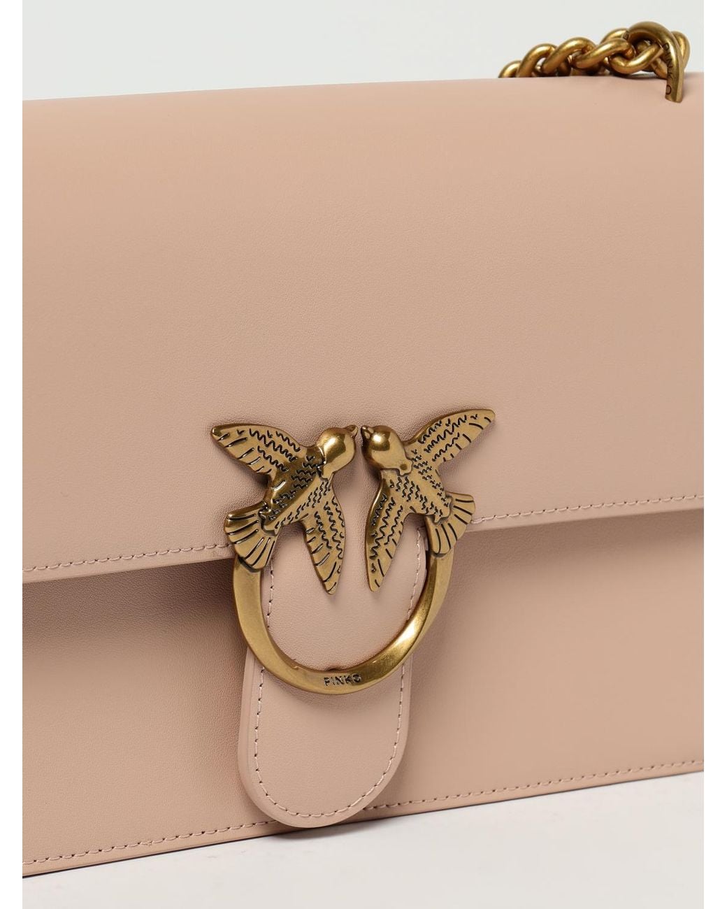 Pinko Natural Handbag