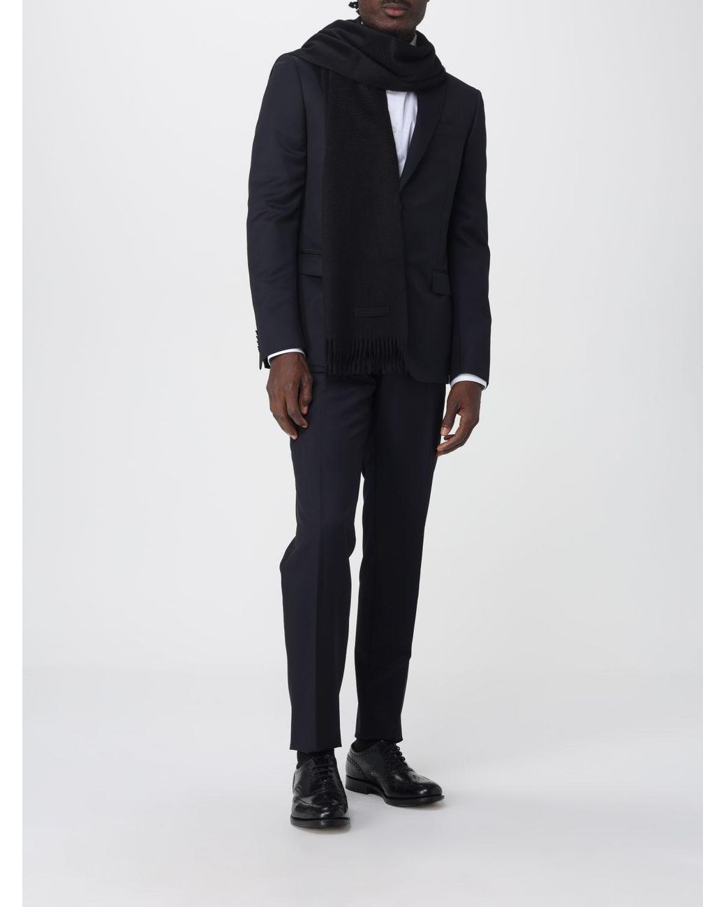 Zegna Black Scarf for men