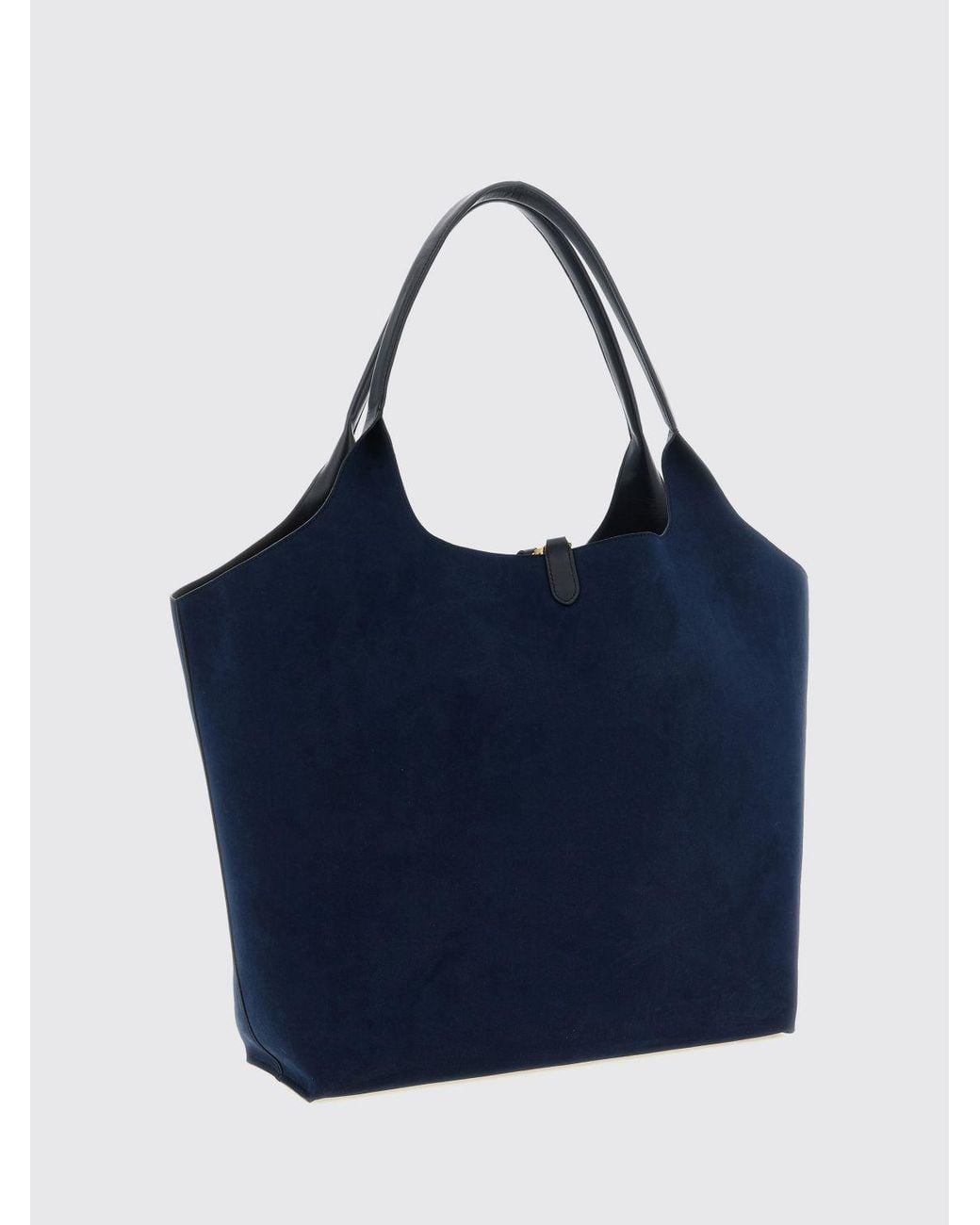 Stella McCartney Blue Alter Mat Tote Bag With Perforated Logo And Pouch