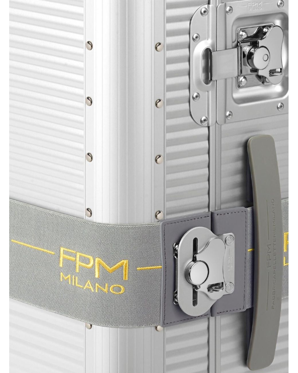 Fpm Milano Gray Butterfly Elastic Belt for men