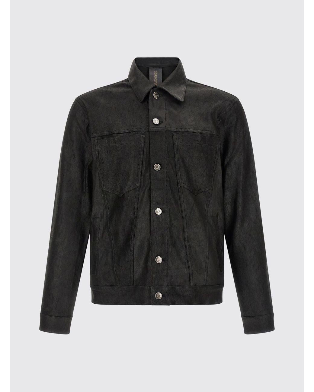 Giorgio Brato Black Jacket for men