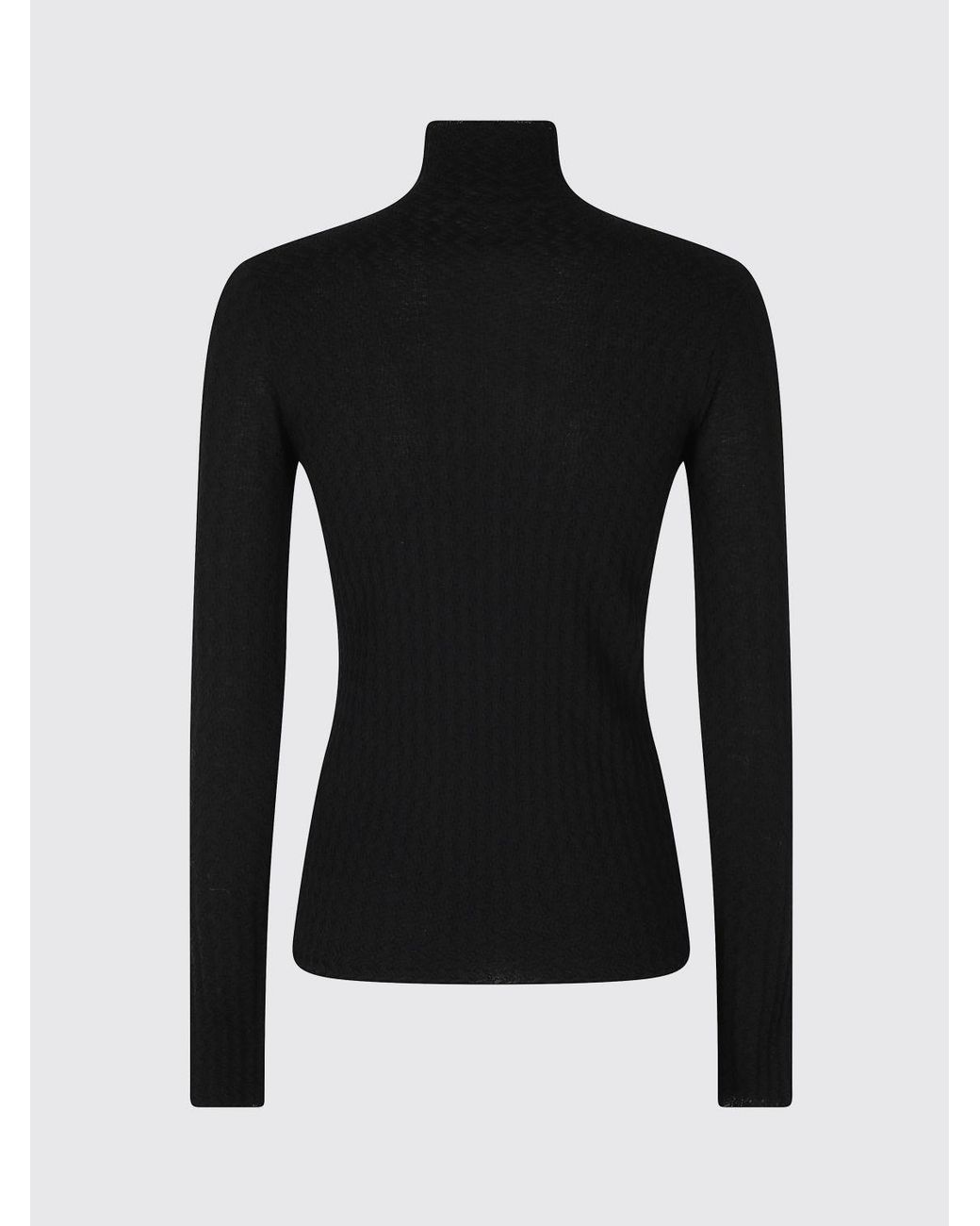 Roberto Collina Blue Slim Fit Long-Sleeved Wool Turtleneck Jumper