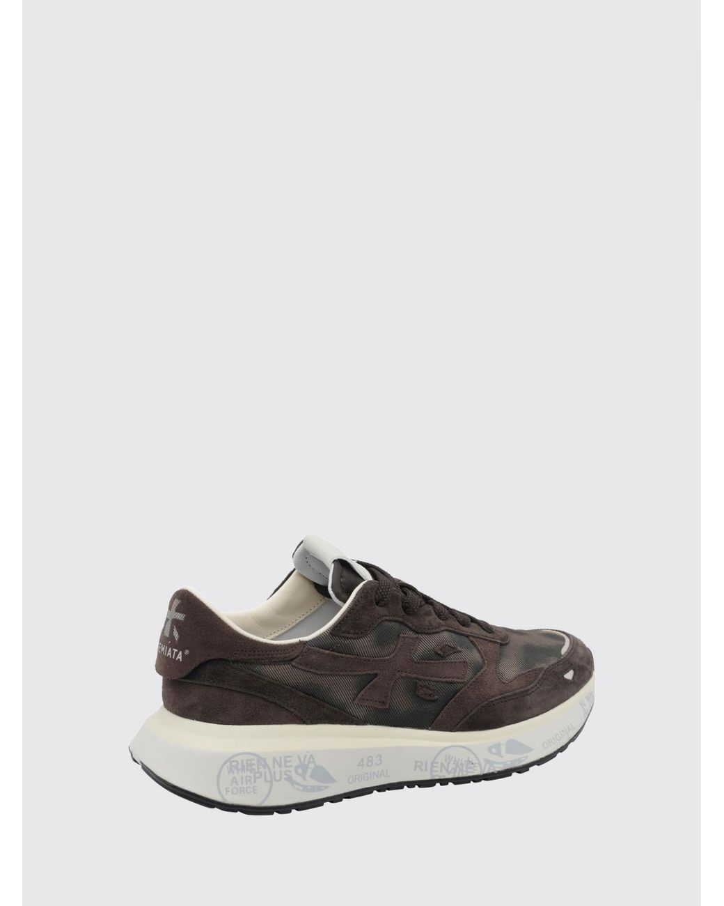 Premiata White Lauryn Low-Top Sneakers