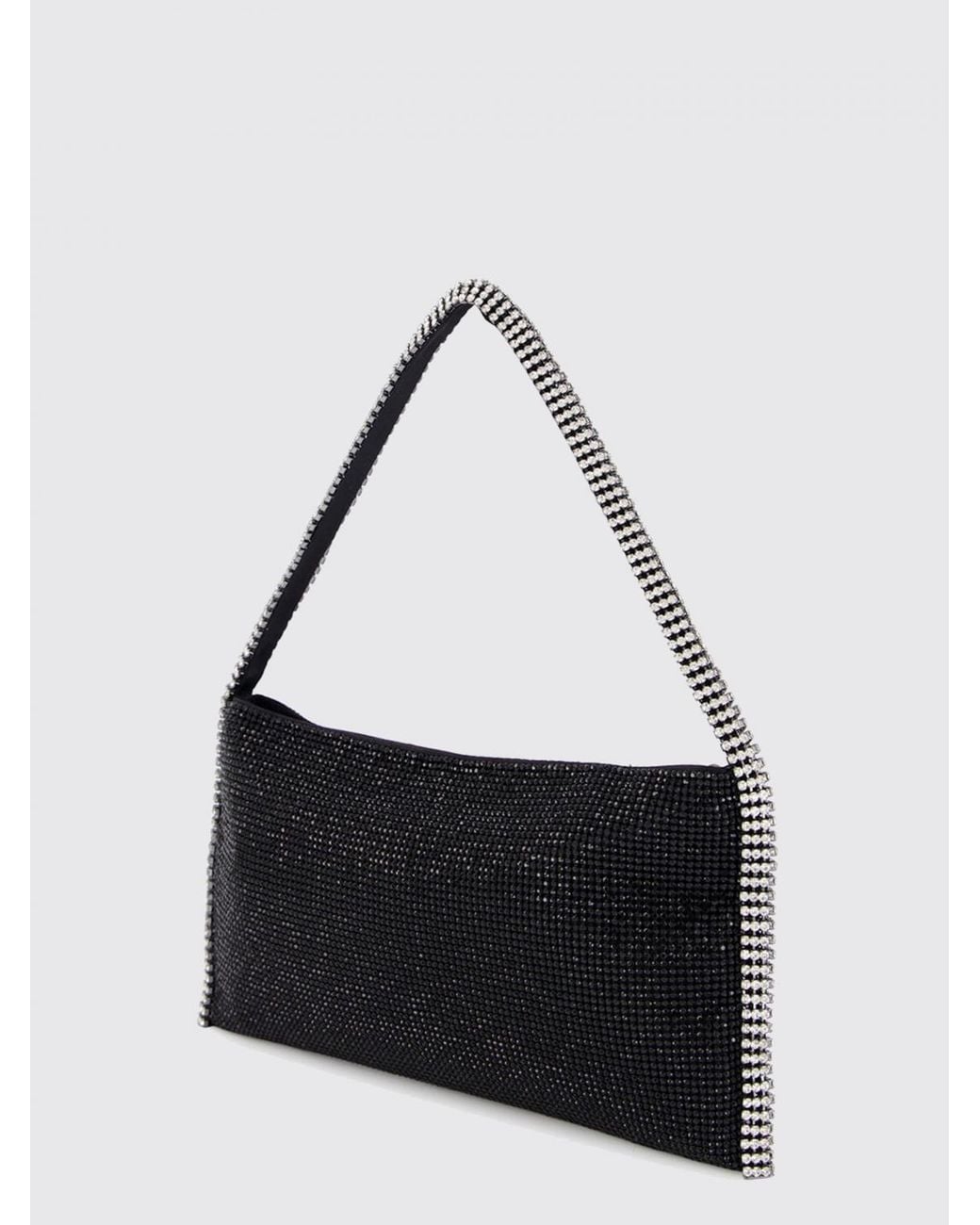 Benedetta Bruzziches White Your Best Friend Shoulder Bag With Crystals And Jewelled Handle