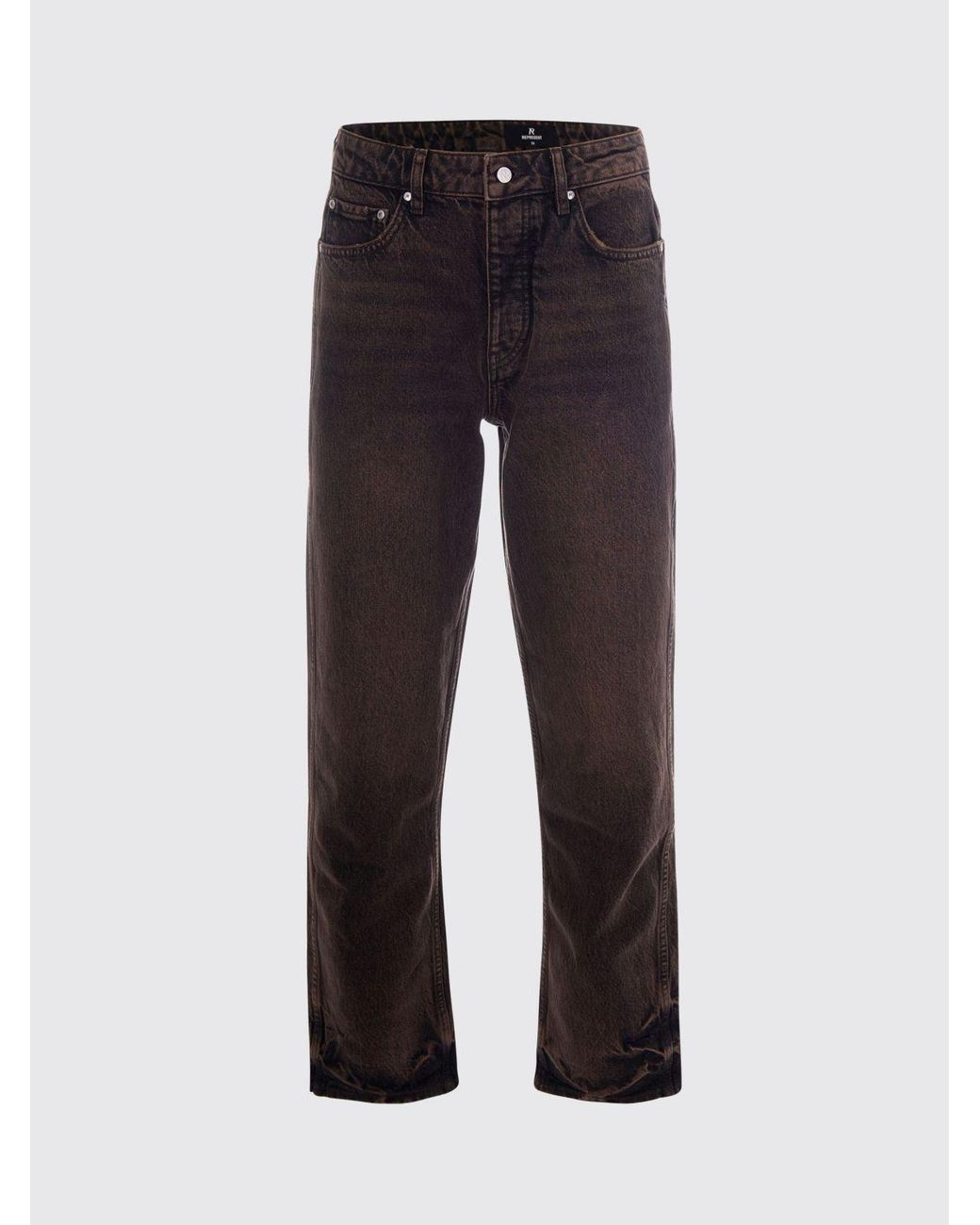 Represent Black R2 Straight Jeans for men