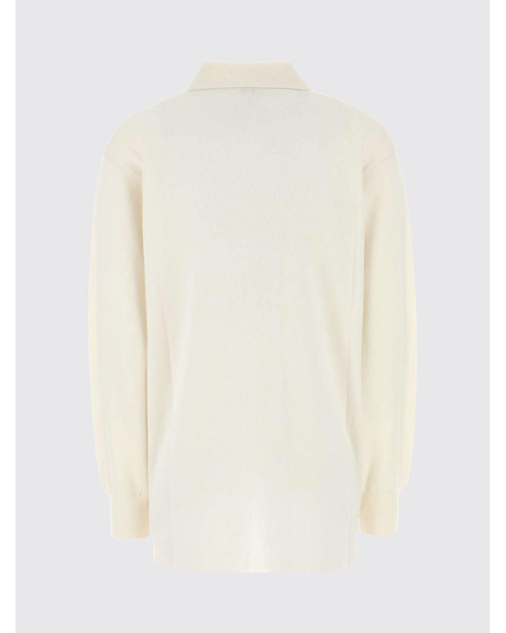 Loewe Natural Cotton Polo Shirt With Logo