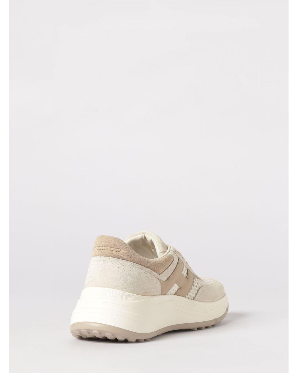 Hogan Natural H669 Leather Sneakers
