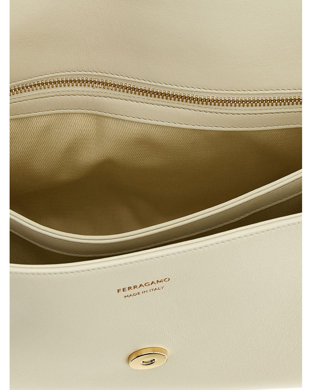 Ferragamo Natural Leather Bag