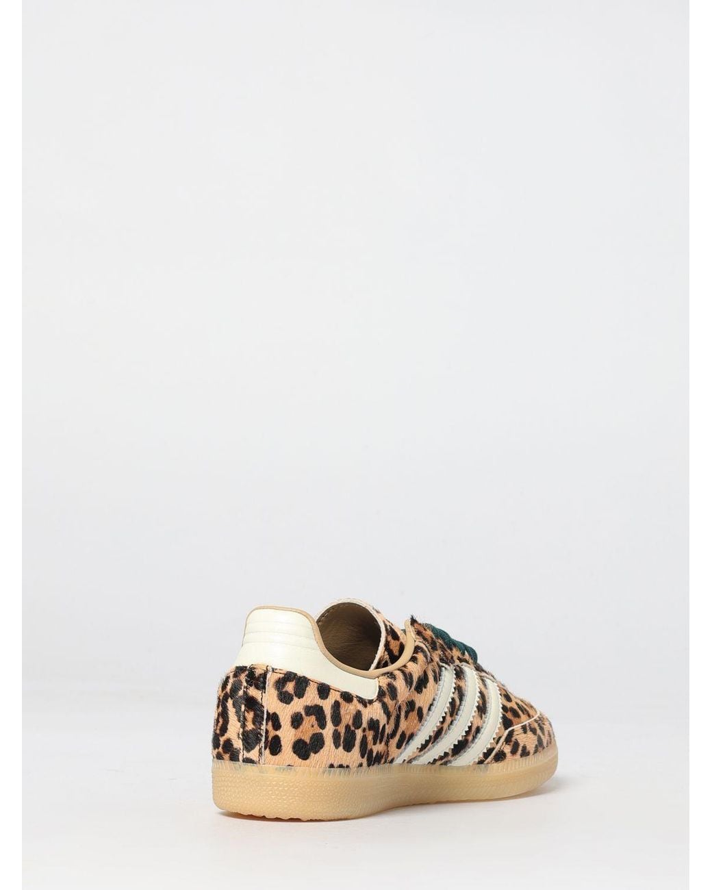 Adidas Originals Natural Samba Og Animal Print Pony Skin Sneakers for men