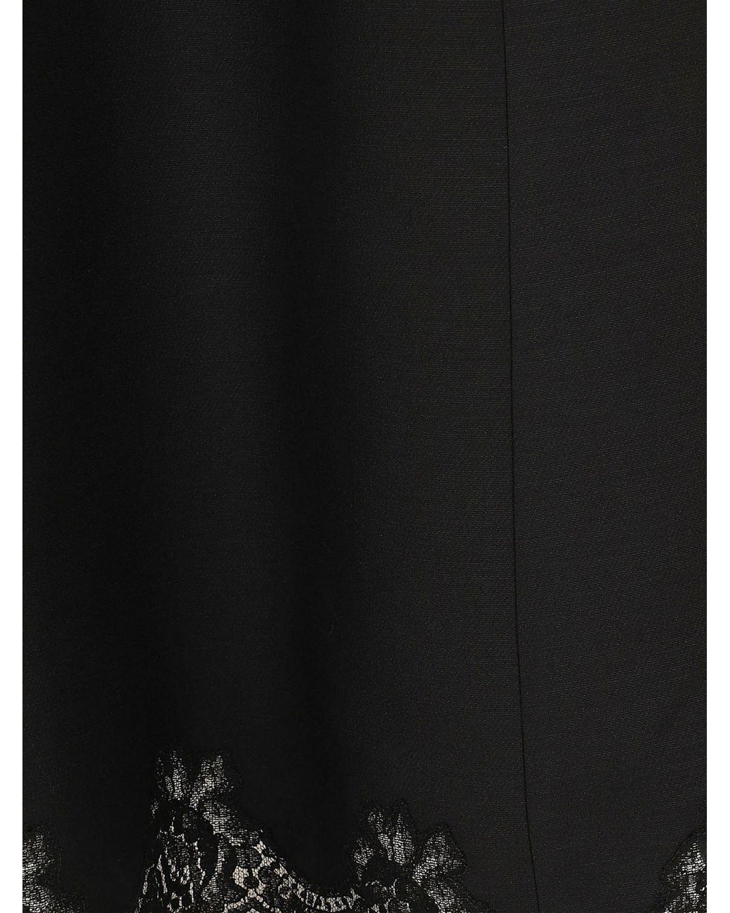 Valentino Garavani Blue Off-The-Shoulder Wool And Silk Flared Midi Dress
