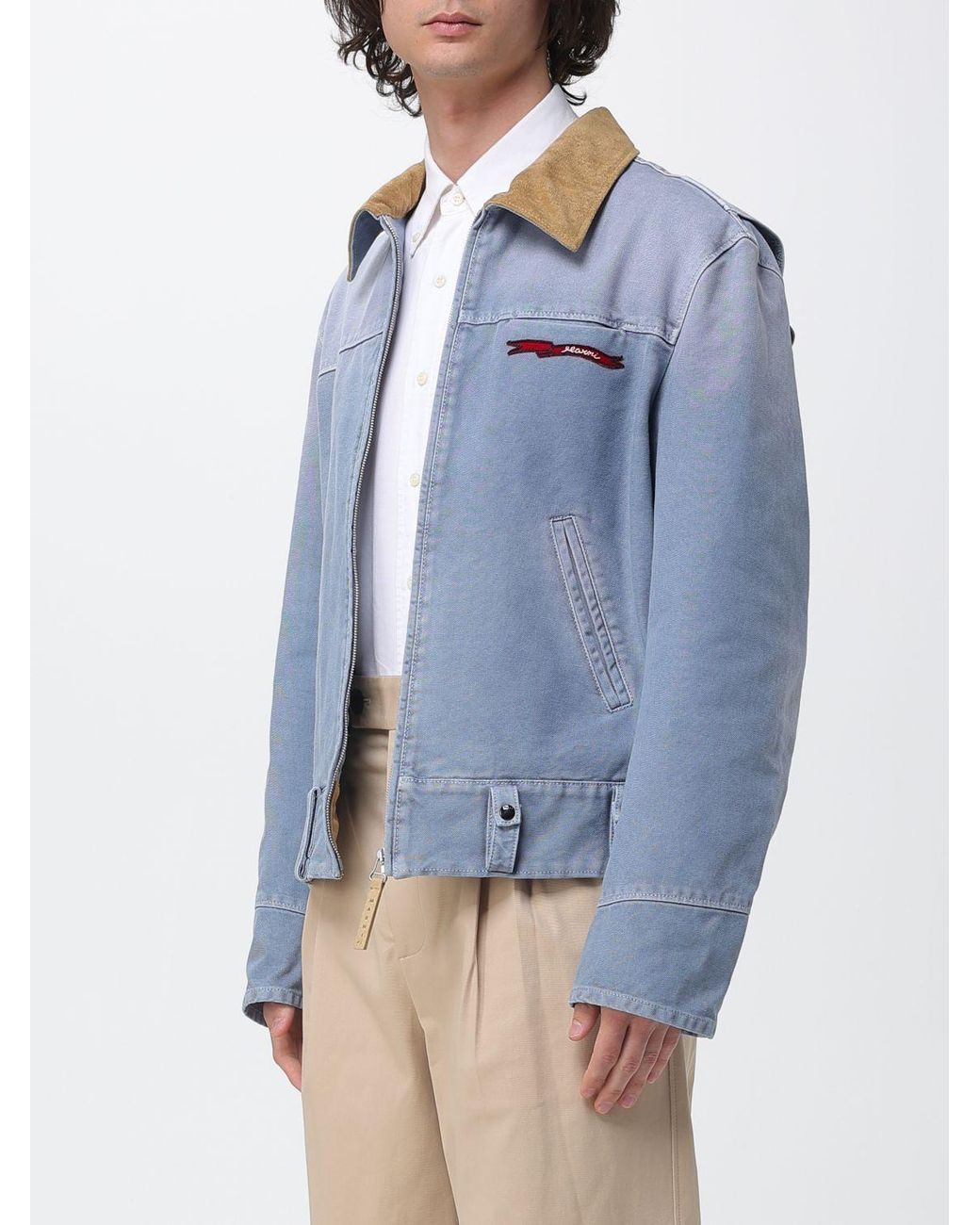 Marni Blue Denim Jacket for men