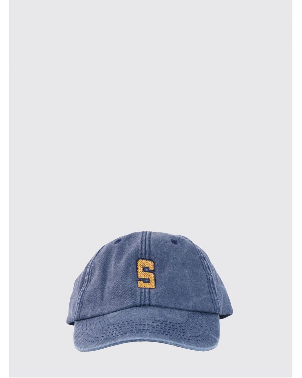 Sebago Blue Cotton Hat for men