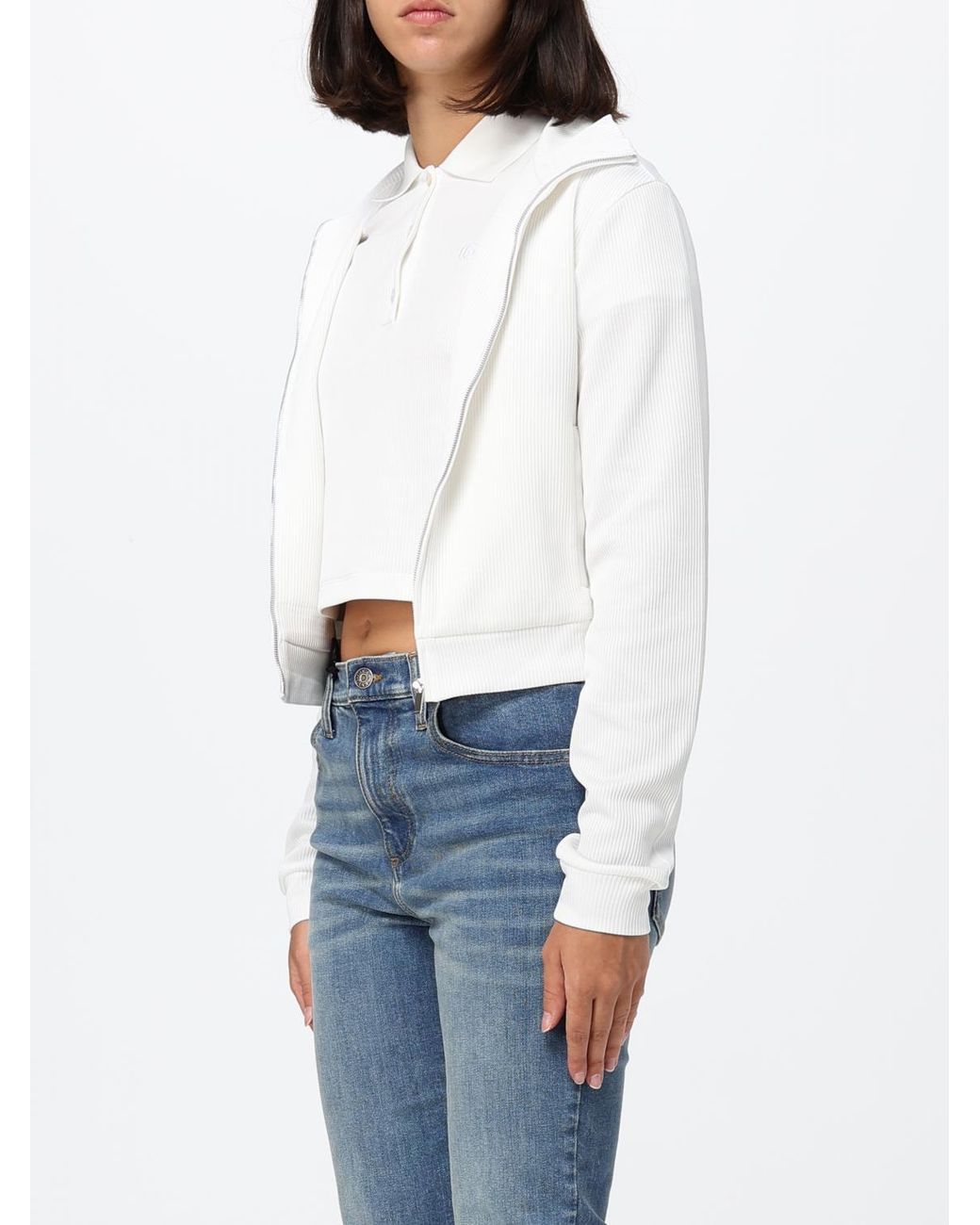 Gucci Blue Web Stripe High Neck Slim Fit Technical Jersey Track Jacket