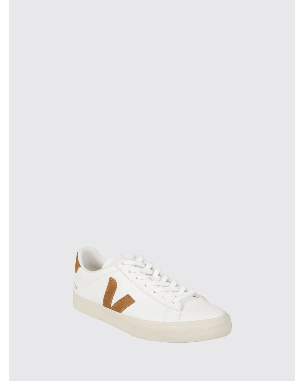 Veja Natural Campo Sustainable O.T. Leather Sneakers With Amazonian Rubber Sole for men