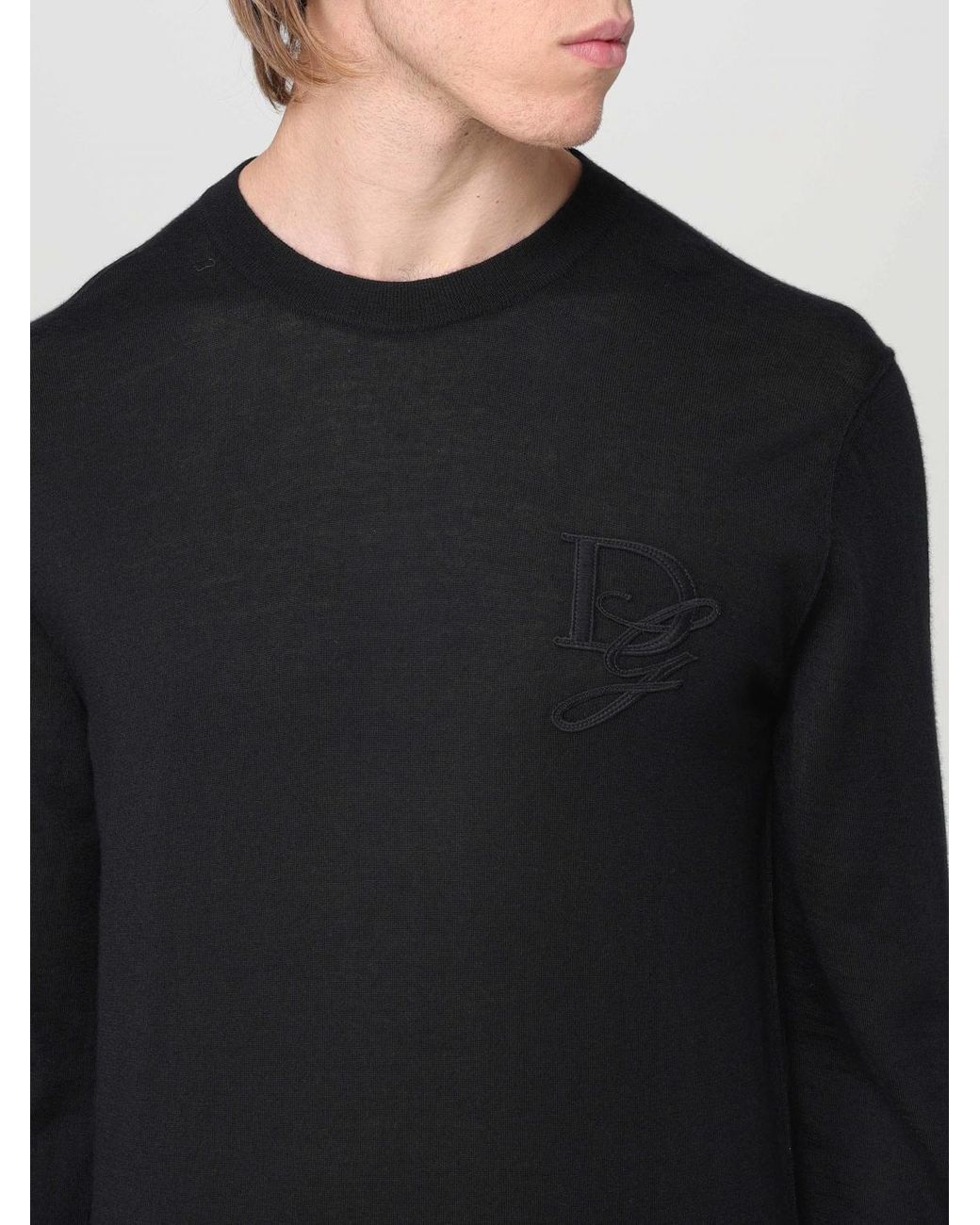 Dolce & Gabbana Black Dolce &Amp Gabbana Cardigan for men