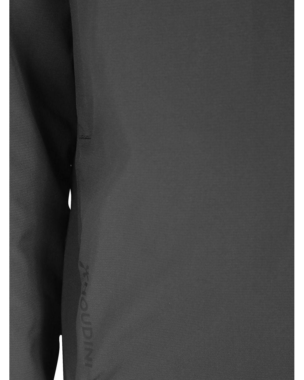 houdini Black Padded High Collar Blazer for men