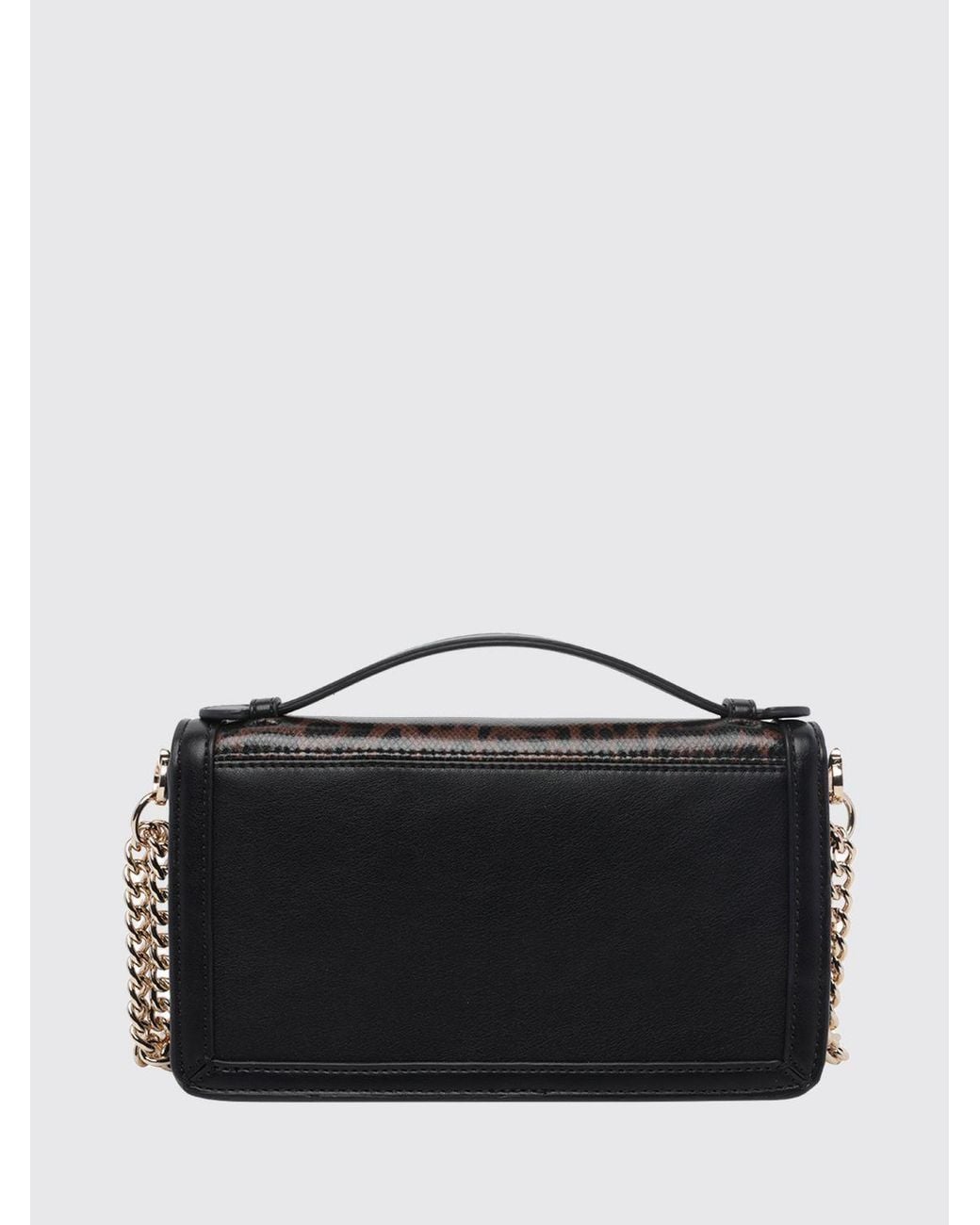 Liu Jo Black Animal Print Mini Bag
