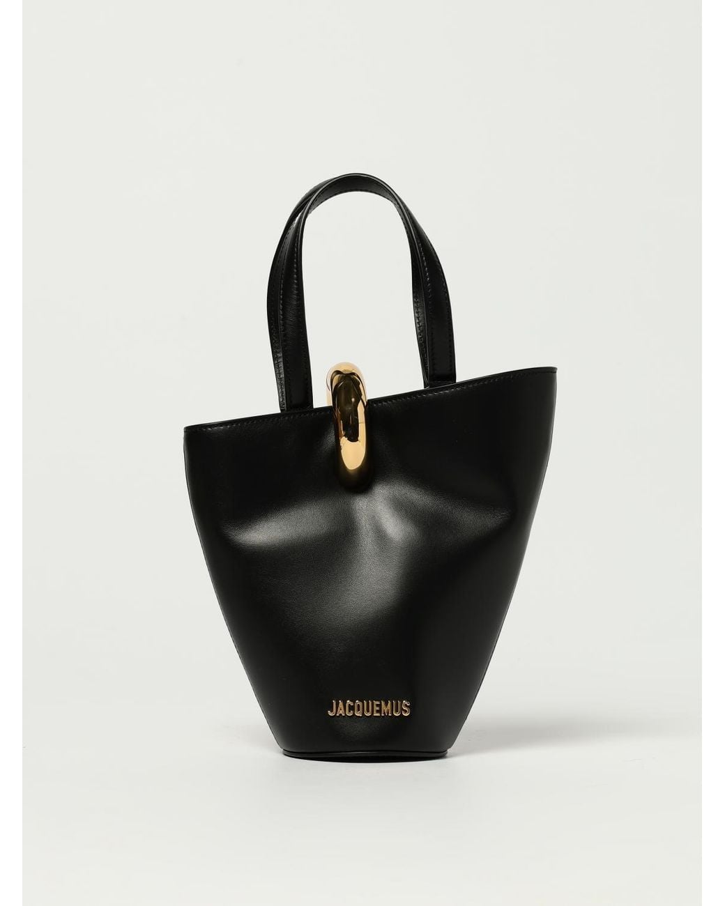 Jacquemus Black Le Petite Bambola Leather Bag