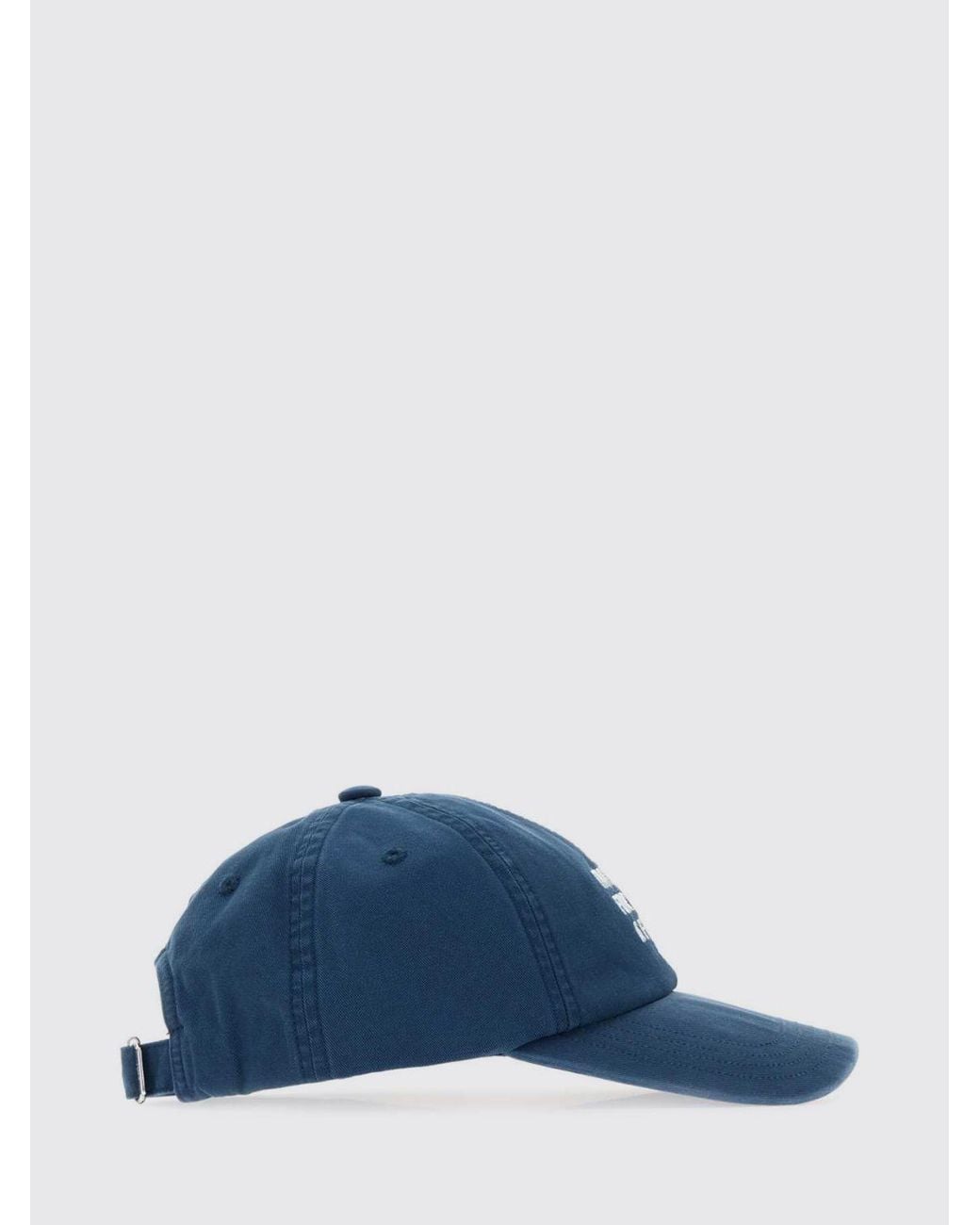 Gorra De Béisbol De Algodón Con Eslogan Y Correa Ajustable AMI de hombre de color Blue