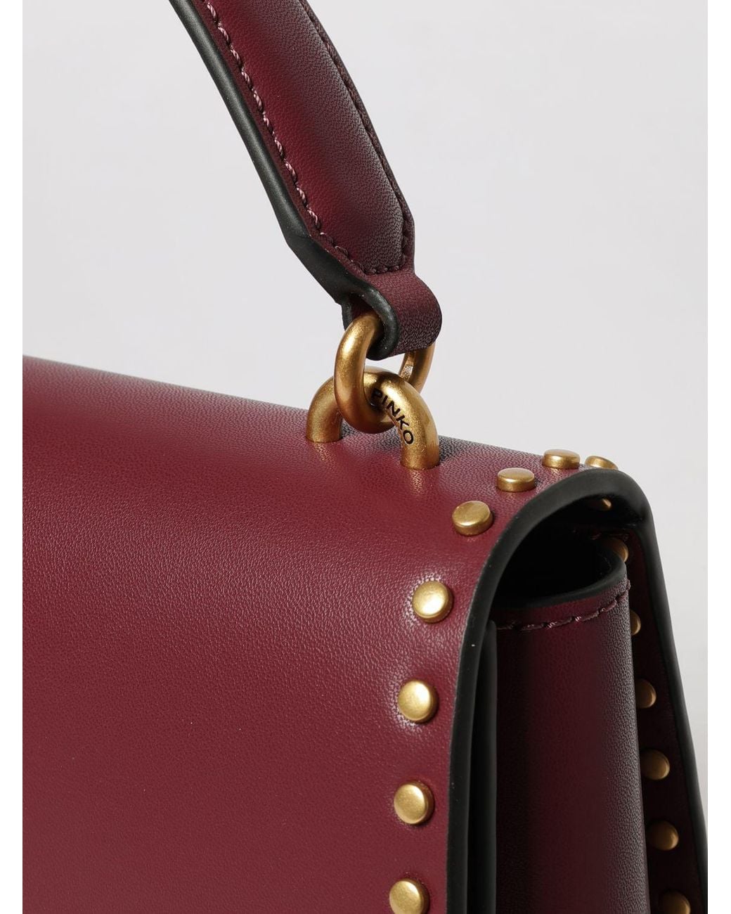 Pinko Purple Love Bag Handbag