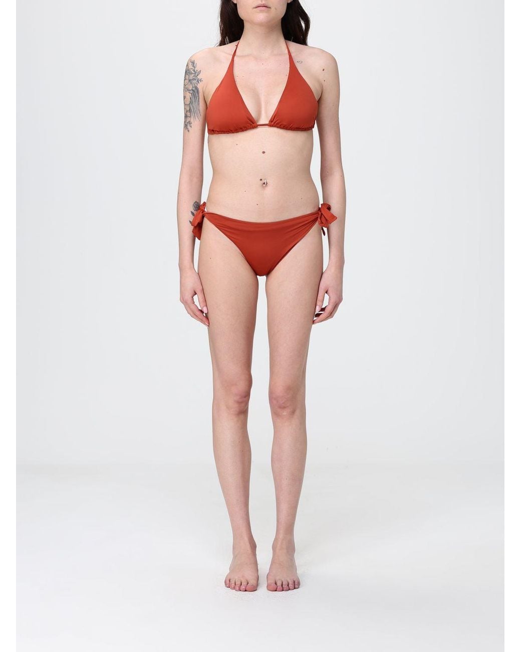 Max Mara Red Bikini Swimsuit