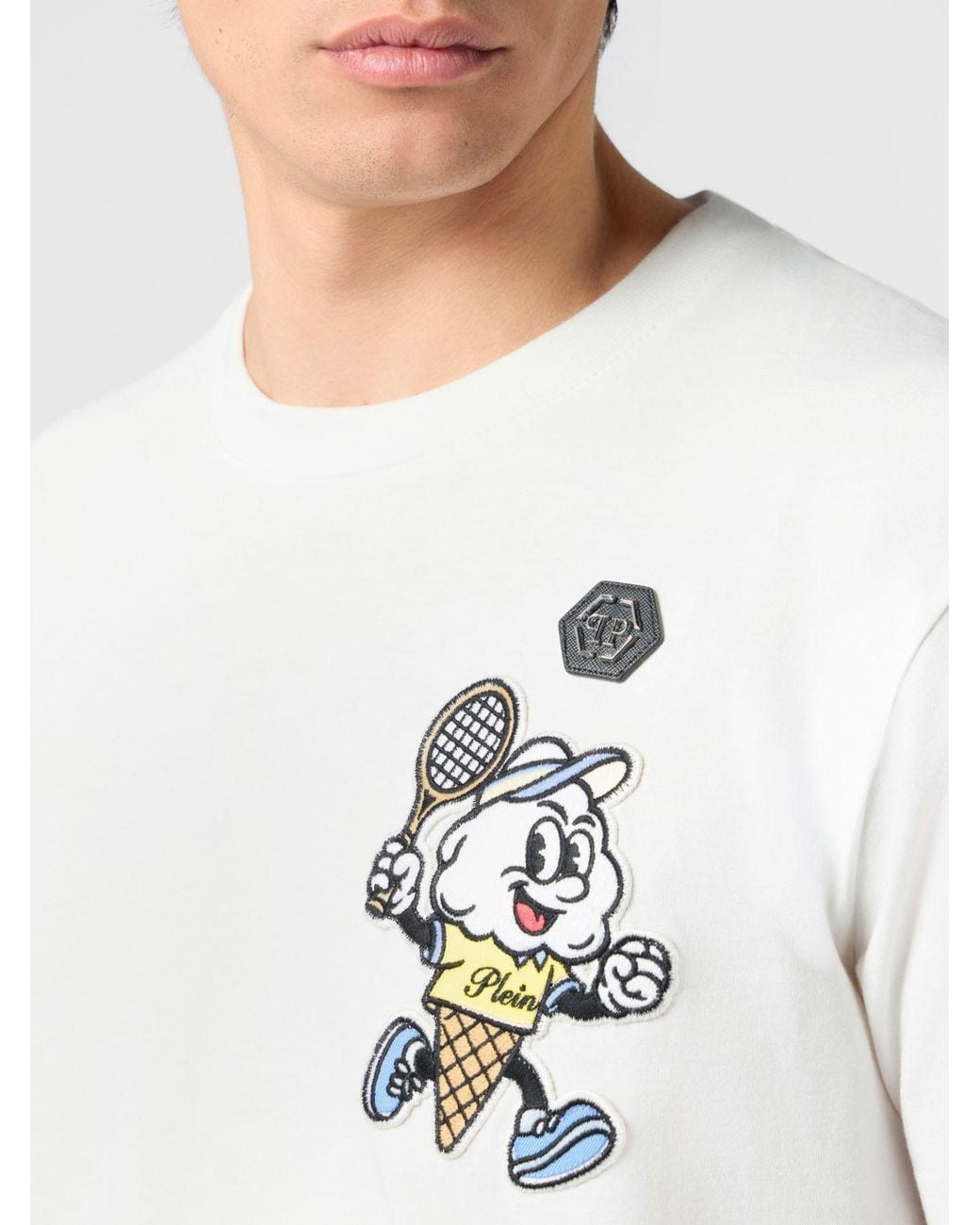 Philipp Plein White T-Shirt for men