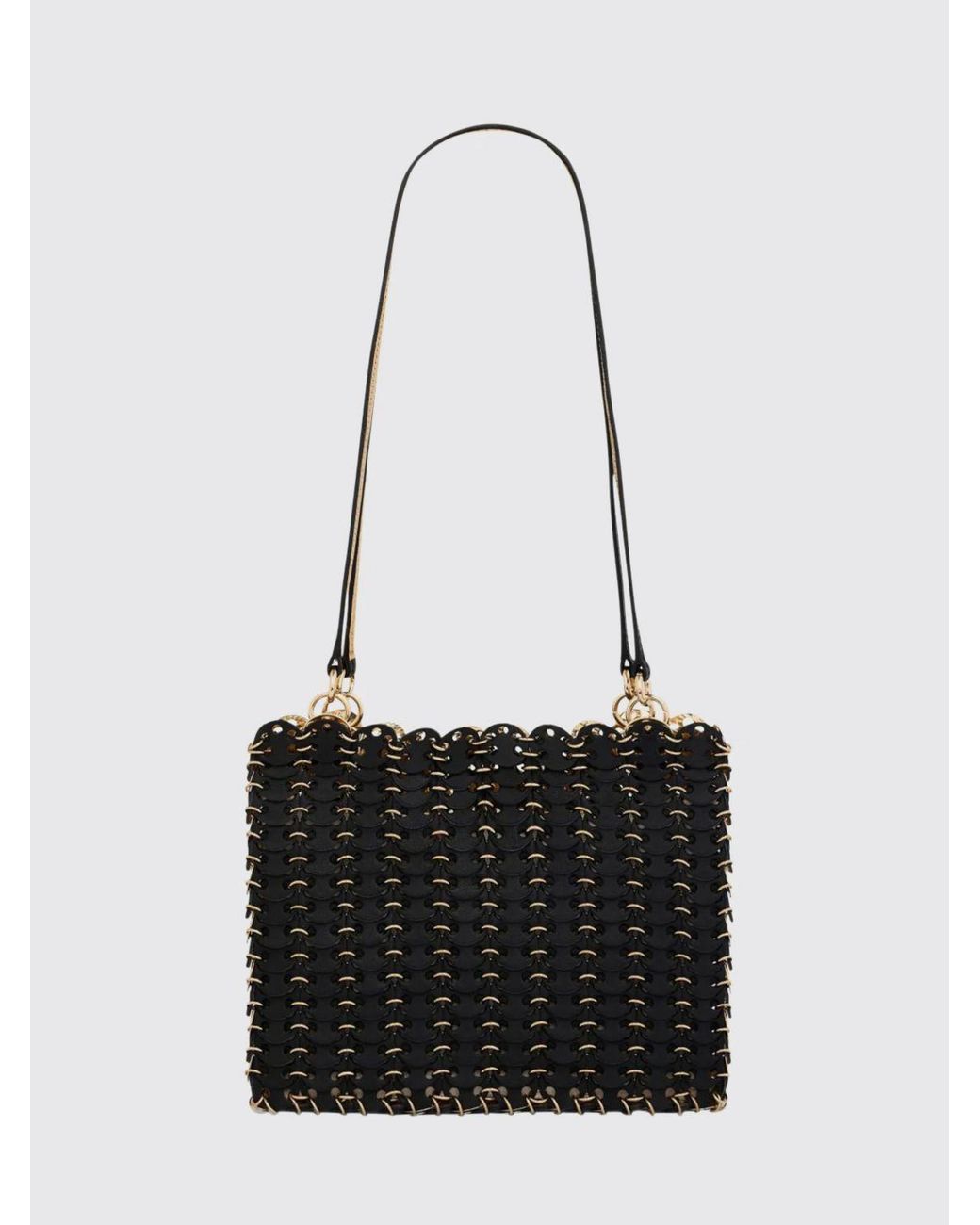 Rabanne White 1969 Flip Leather Bag