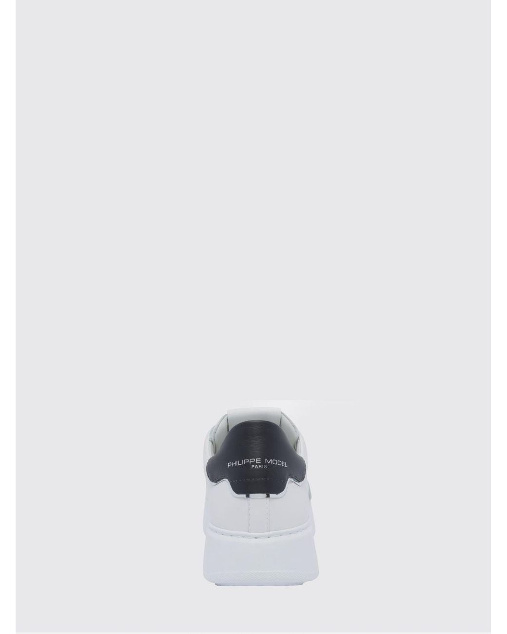 Philippe Model White Temple Leather Sneakers for men