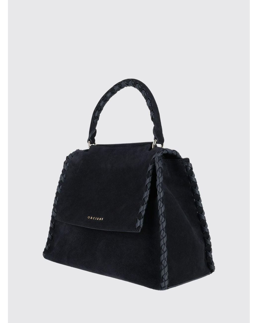 Orciani Black Shoulder Bag