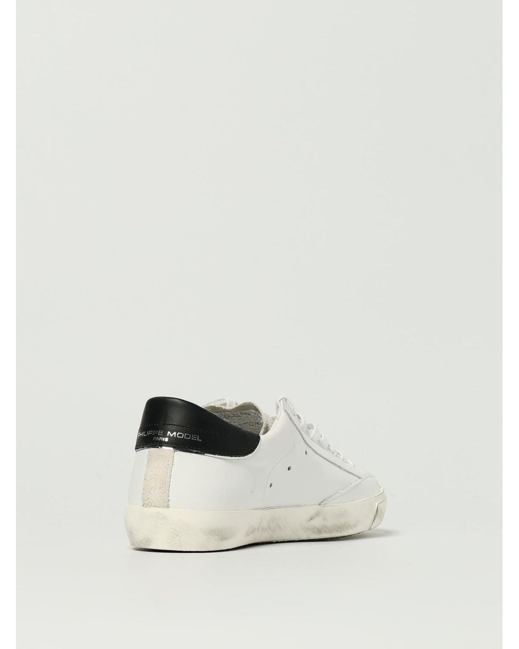 Philippe Model Paris Sneakers Von Aus Used-Leder in Natural für Herren