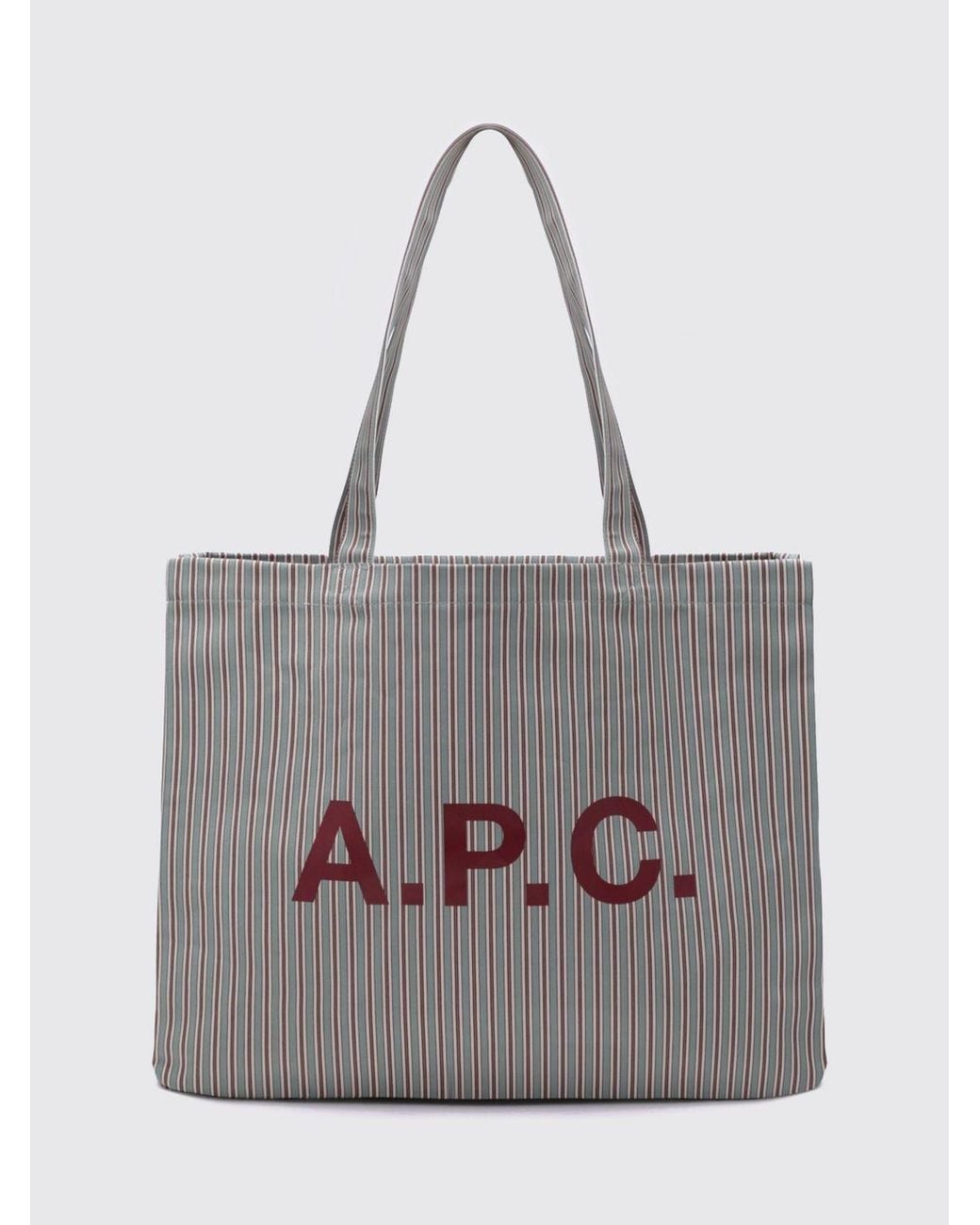 A.P.C. Gray Shoulder Bag