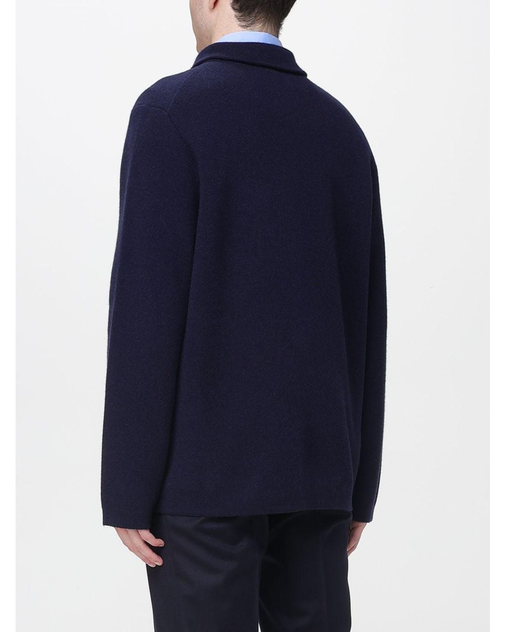 Lardini Blue Jacket for men