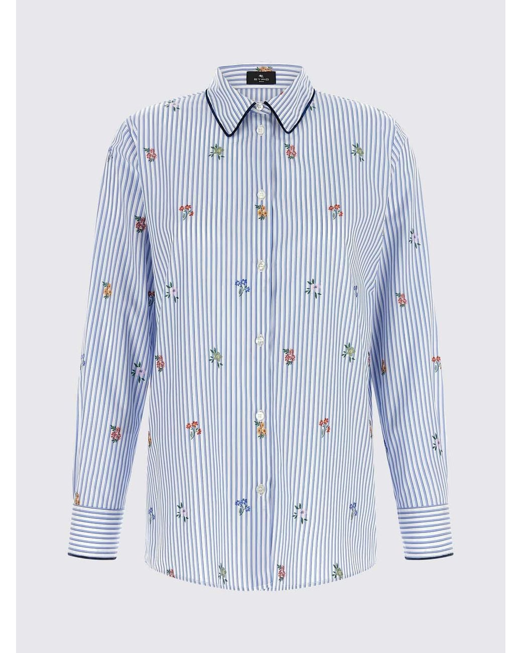 Camisa Mujer Etro de color Blue