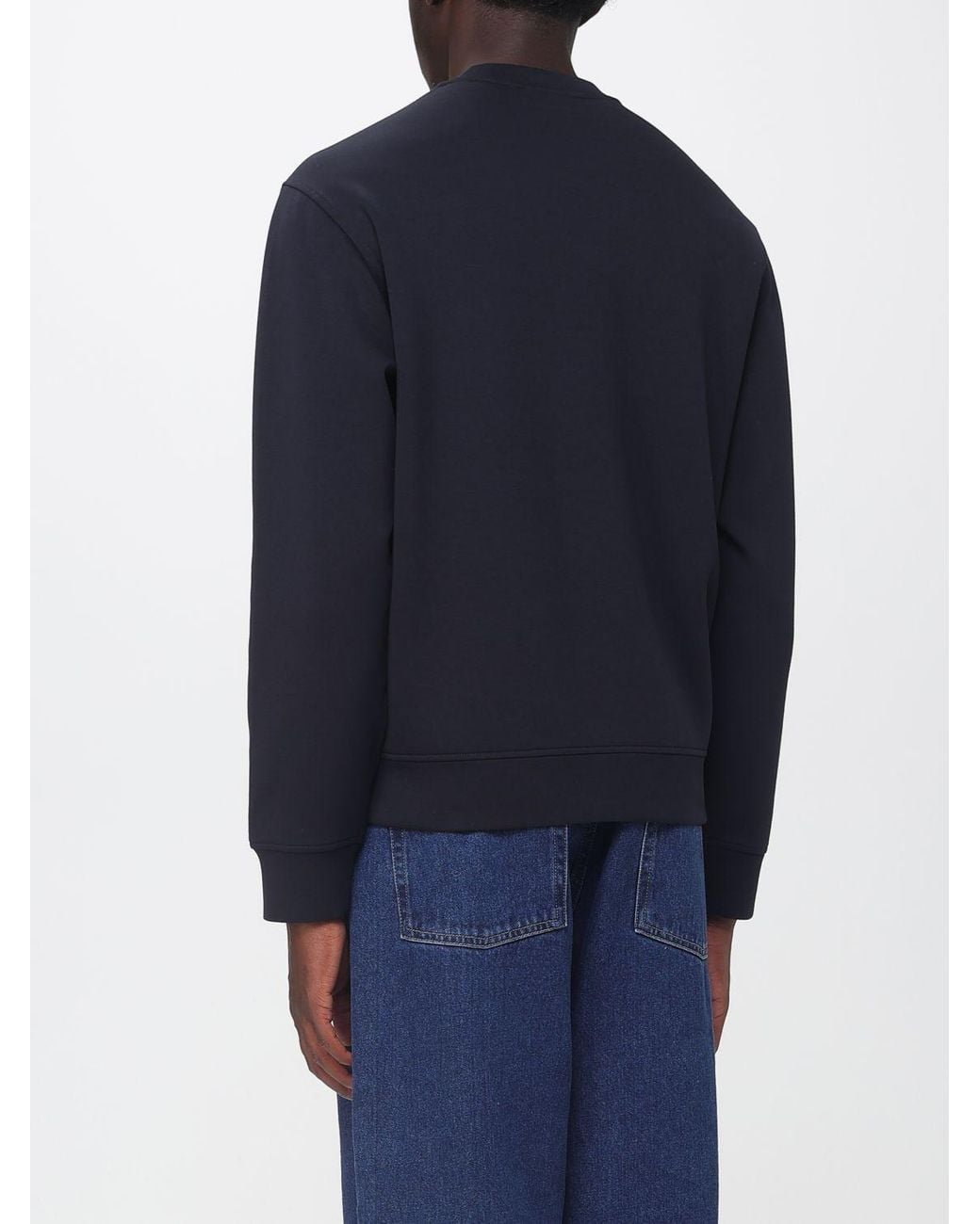 Emporio Armani Blue Sweatshirt for men