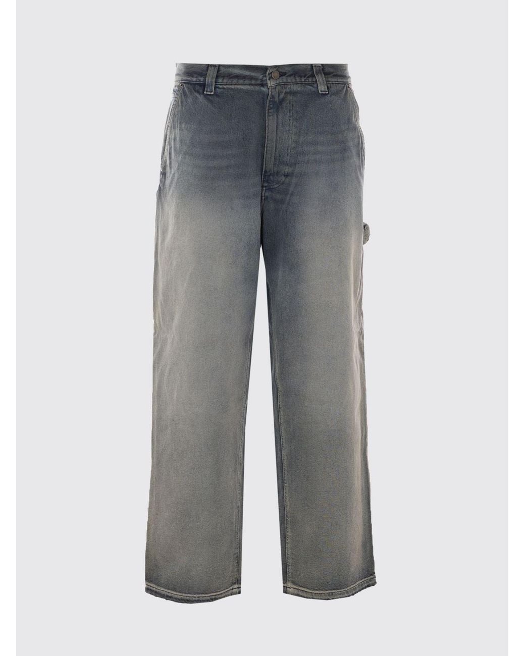 Haikure Gray Wide-Leg Jeans for men
