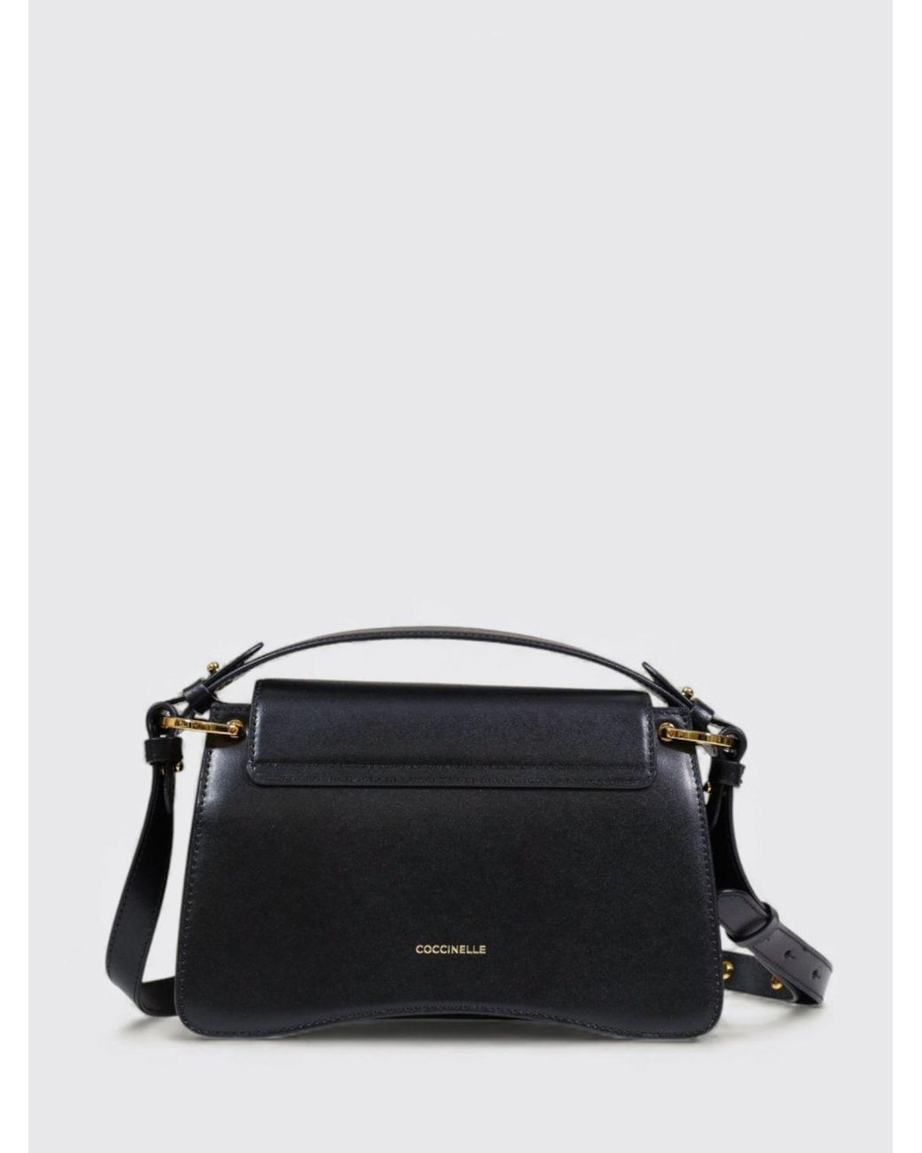 Coccinelle Black C-Me Small Leather Bag