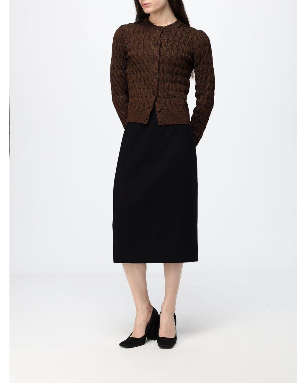Fendi Brown Pullover Damen