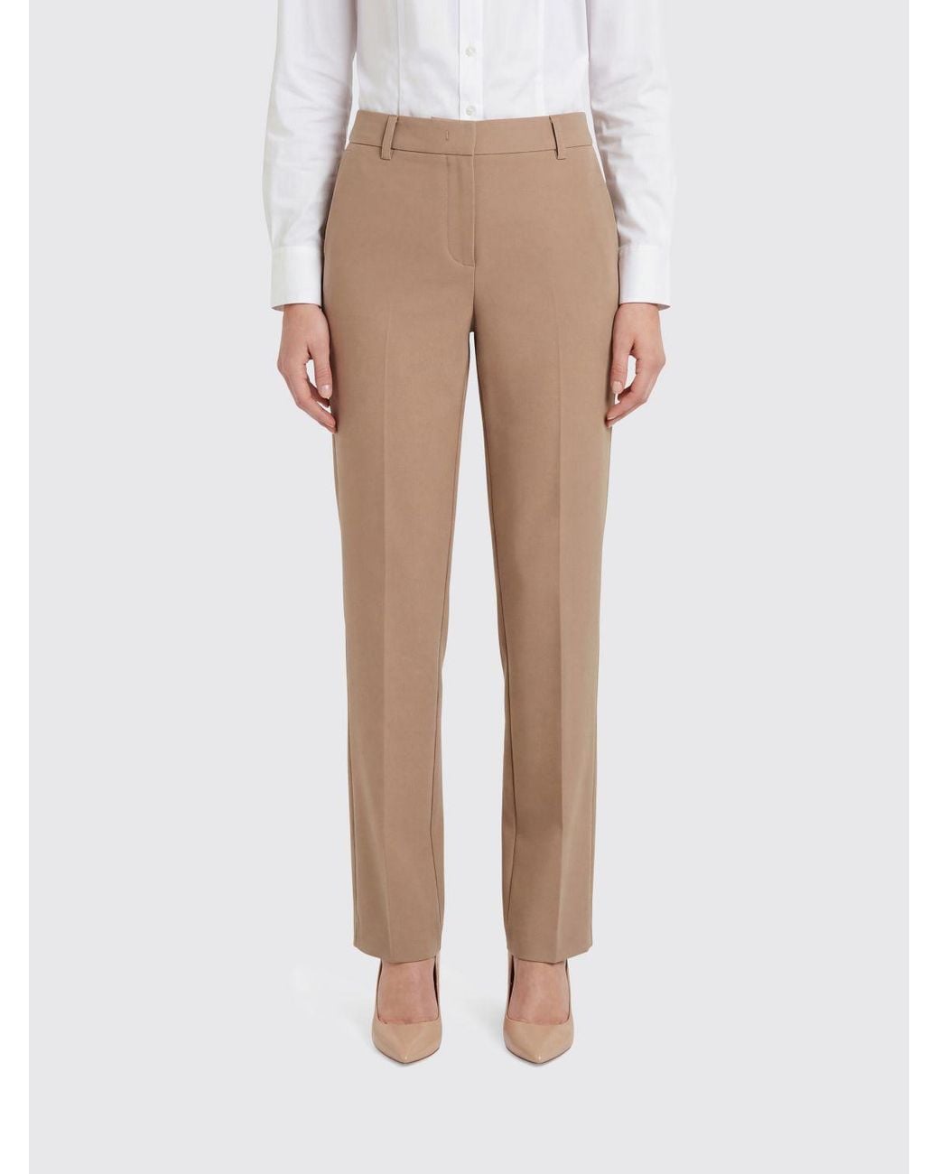 FEDERICA TOSI Natural Tailored Trousers